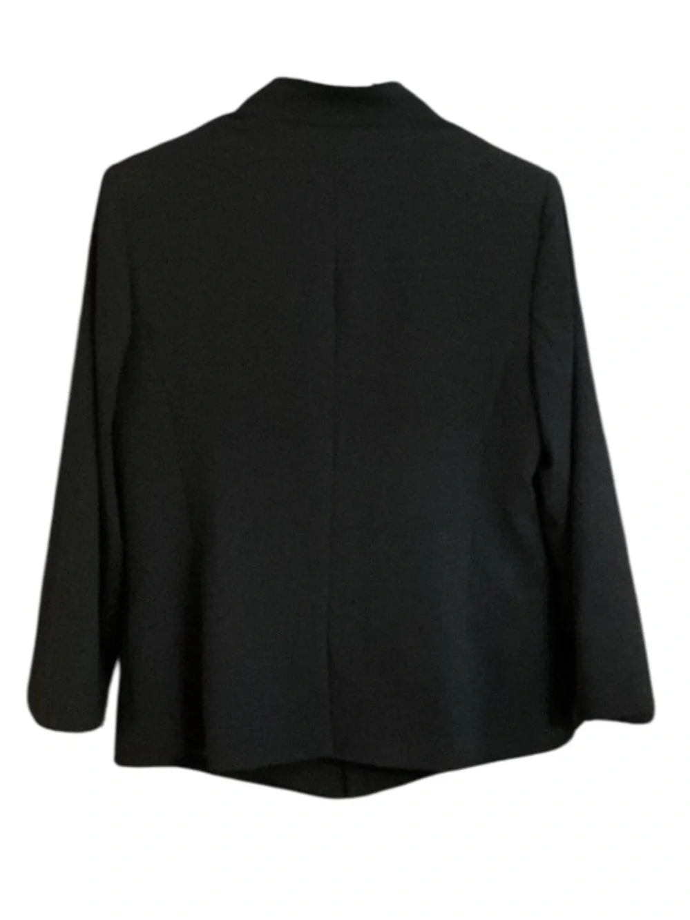 Authentic Tahari designer dark navy blue blazer with gold buttons sz 10